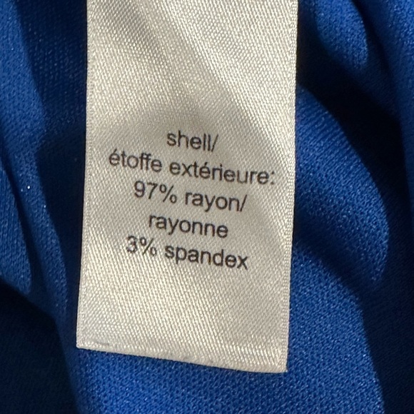 Maurices Women’s Small Blue Sleeveless Tank Top with Chevron Straps - Picture 9 of 11